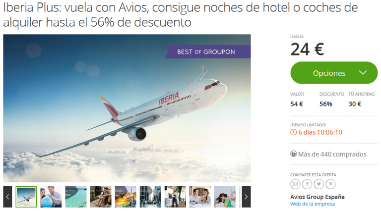 Aktion: Avios über Groupon kaufen – Guter Deal?