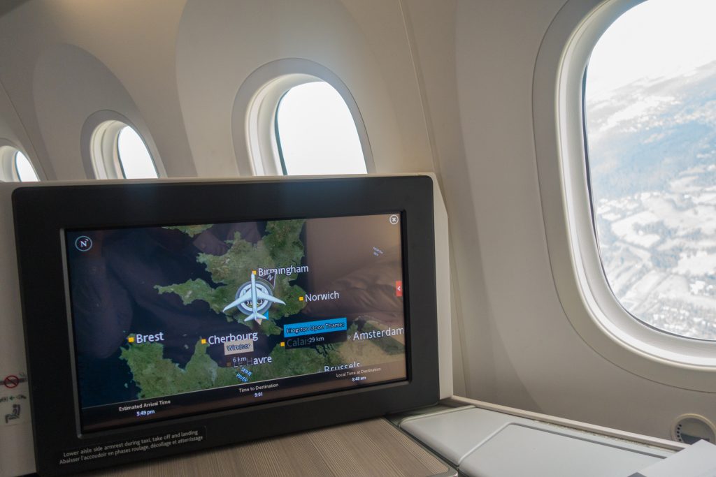 Air Canada 787 Business Class
