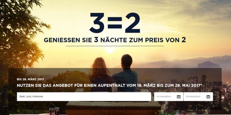 Aktion: 3 Nächte zum Preis von 2 bei Accorhotels, bis zu 15% Cashback bei Shoop.de