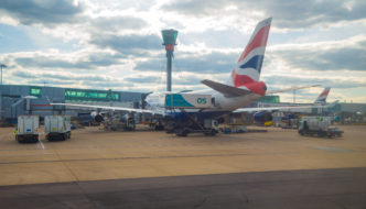 British Airways 747