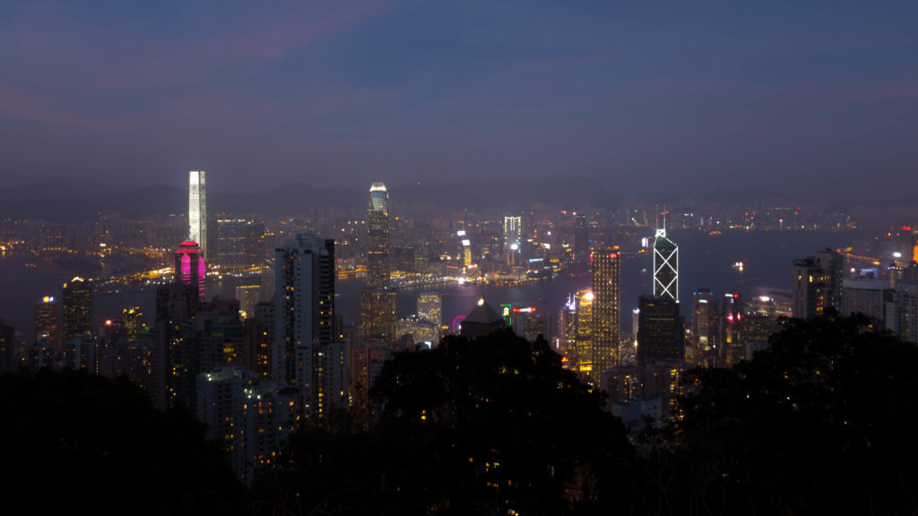 Hongkong vom Victoria Peak