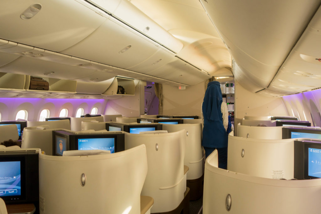 Saudia 787-9 Business Class