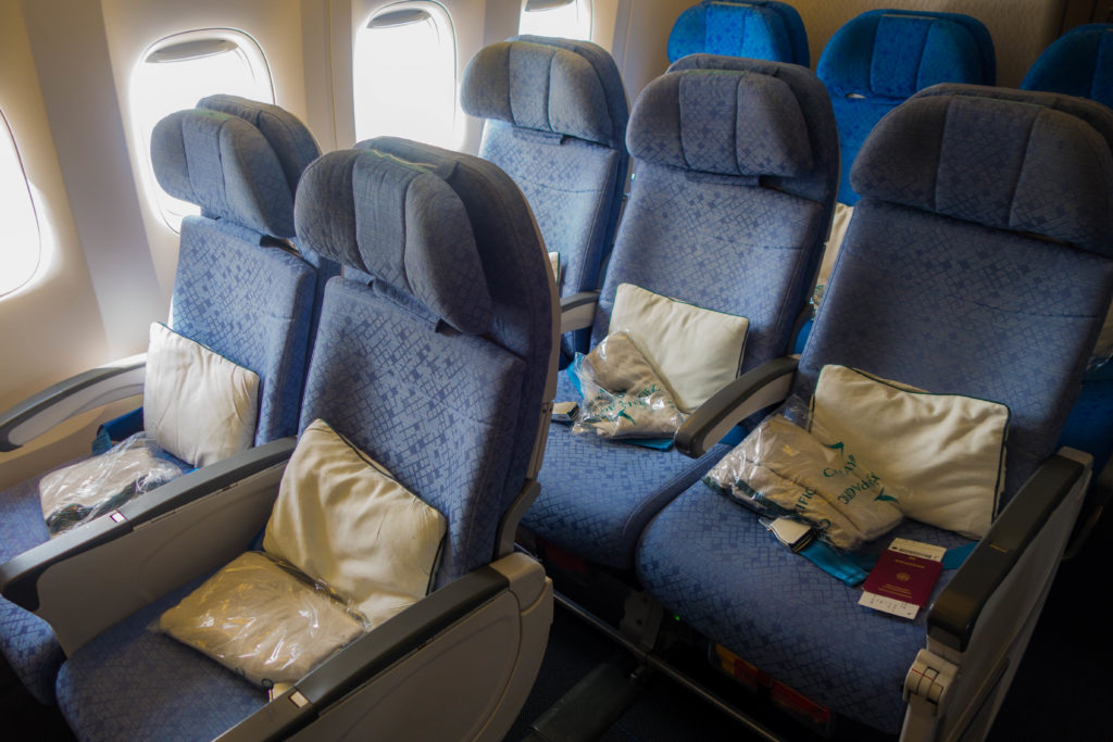 Cathay Pacific 777-300ER Economy Class