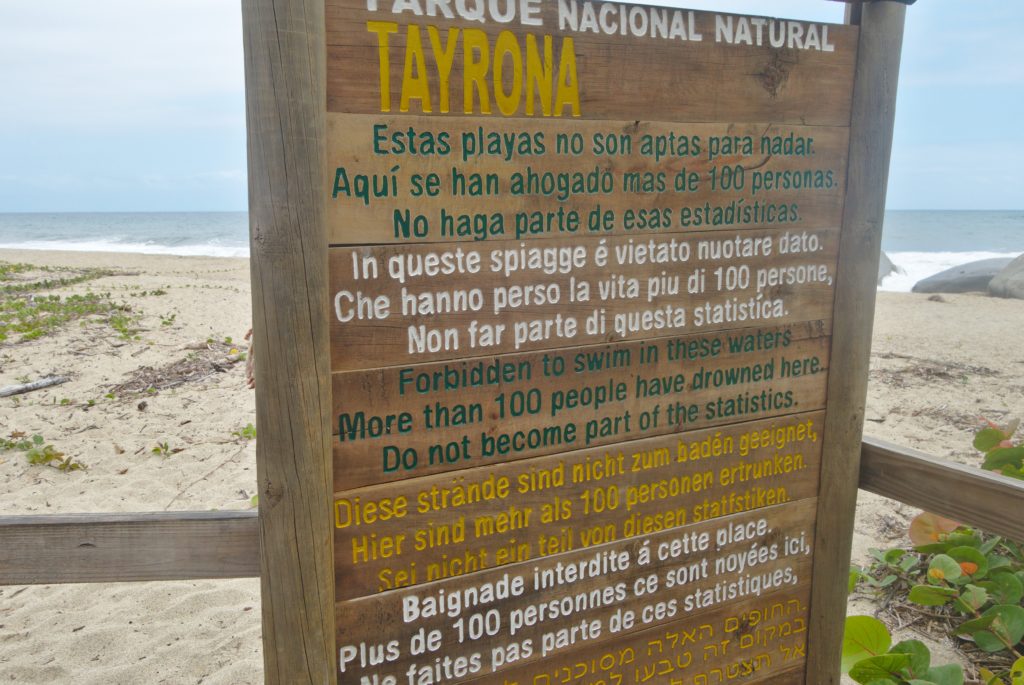 Tayrona-Nationalpark in Kolumbien